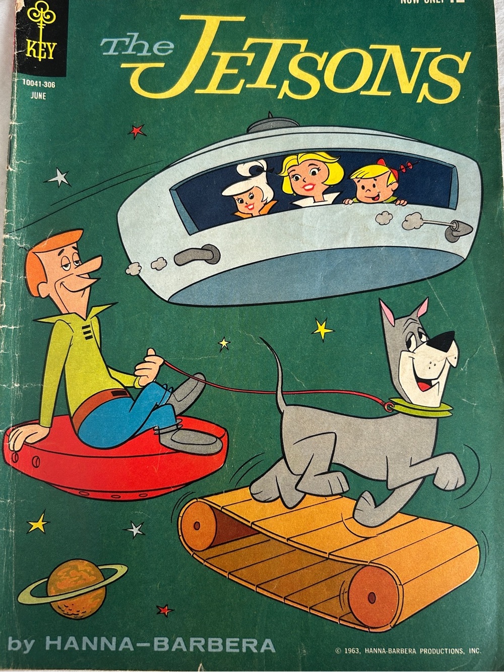 Vintage 1963 The Jetsons Gold Key Comic Book Hanna Barbera Retro Cartoon